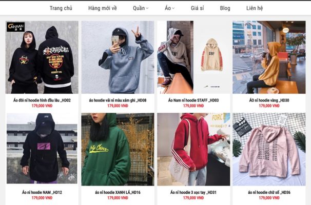 Review 11+ Shop bán áo hoodie, sweater ĐẸP, RẺ, UY TÍN nhất TPHCM