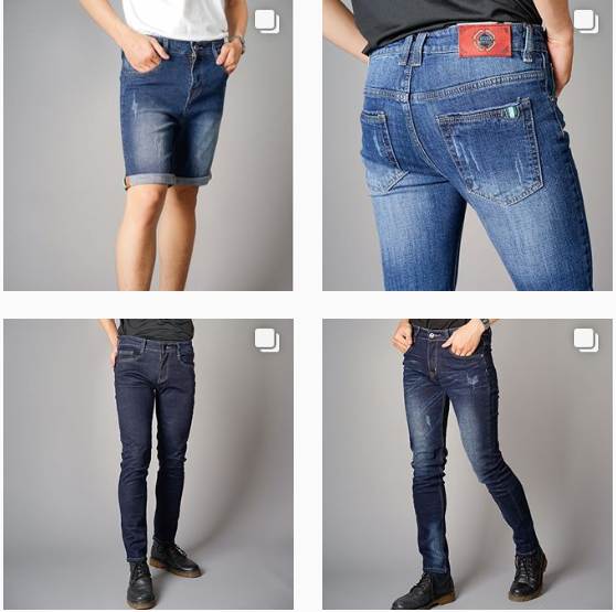 7 cửa hàng bán quần jean nam đẹp ở tphcm không thể bỏ qua