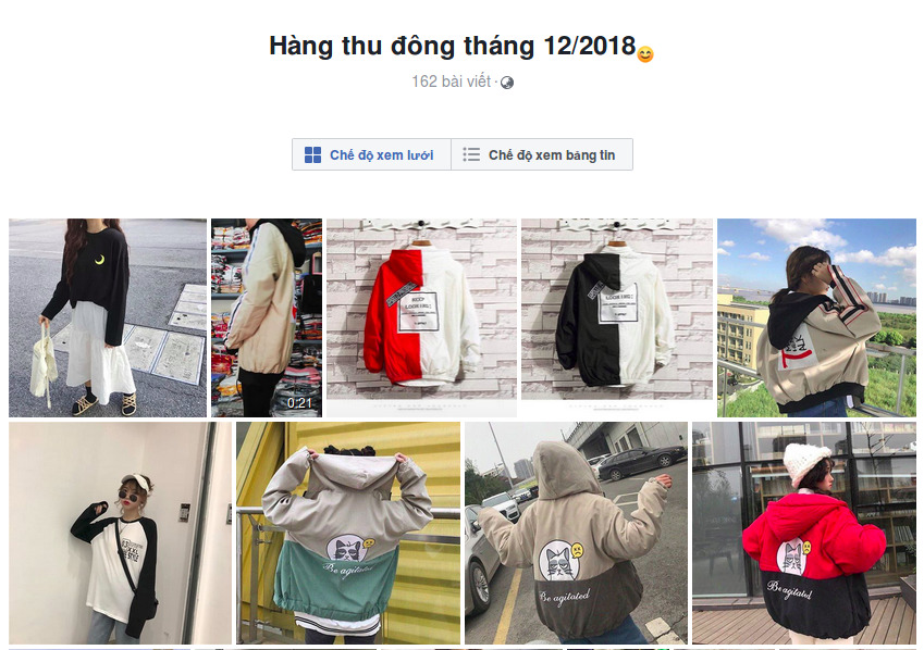 Tổng hợp các mối sỉ lẻ quần áo Hà Nội Facebook - Rẻ, Uy Tín nhất