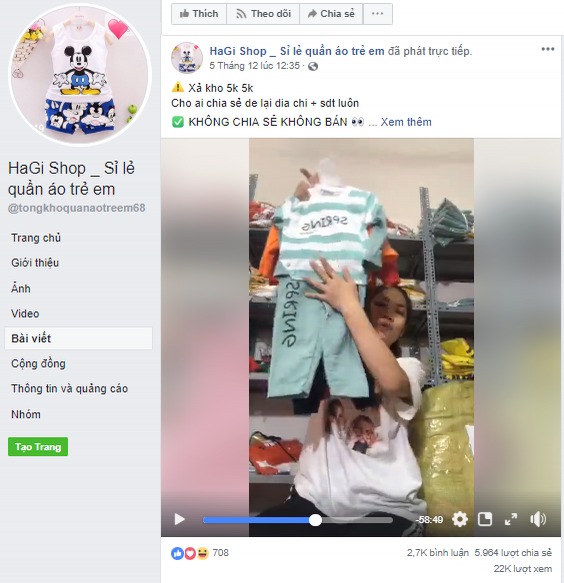 Tổng hợp các shop quần áo trẻ em giá sỉ tại Hà Nội